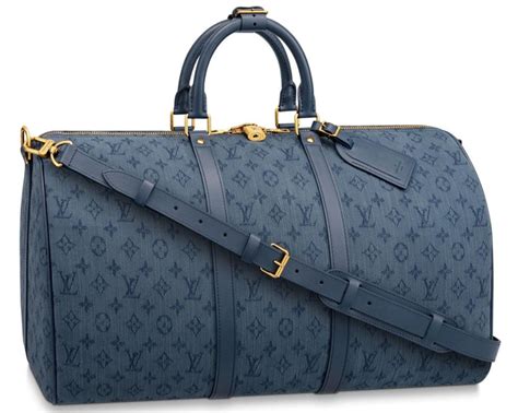 louis vuitton blue duffle bag|louis vuitton checkered duffle bag.